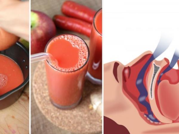 Ste se že poskusili spopasti s smrčanjem z naravnim sokom?